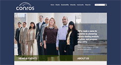 Desktop Screenshot of conros.com